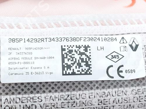 Left curtain airbag RENAULT MEGANE E-TECH SUV EV60 (BNJ1) | BP32148525C11