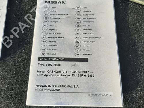 Tow ball/Mechanism NISSAN QASHQAI II (J11, J11_) 1.3 DIG-T | BP30911547C141 