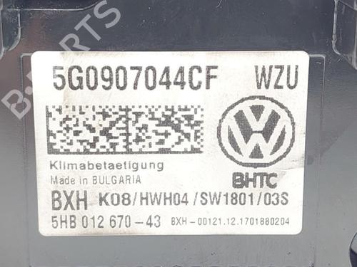 Commande Chauffage VW GOLF VII (5G1, BQ1, BE1, BE2) 1.0 TSI | BP21133169I5