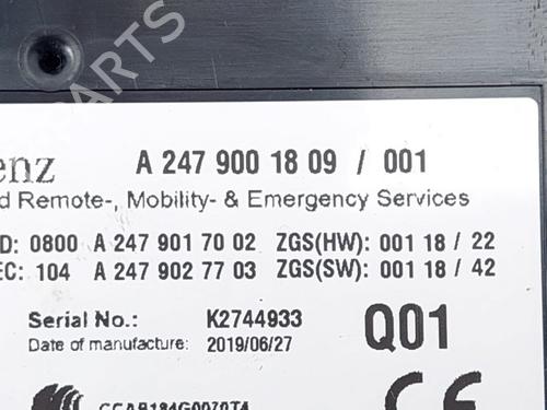 Electronic module MERCEDES-BENZ A-CLASS (W177) AMG A 35 4-matic (177.051) | BP19765775M83 