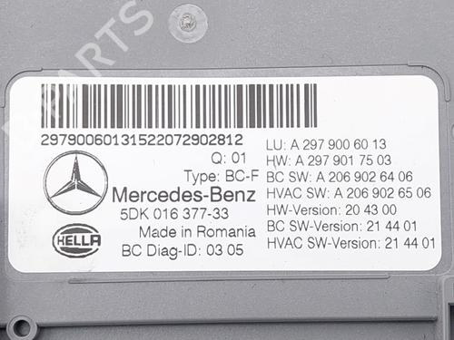 Comfort control module MERCEDES-BENZ EQS SUV (X296) 450+ (296.623) | BP24454311M56 