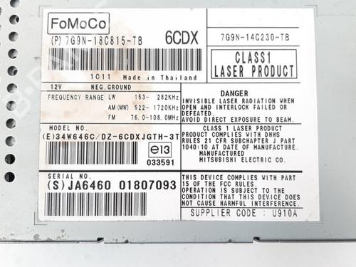 Radio JAGUAR XF I (X250) 3.0 D | BP19751364E6 