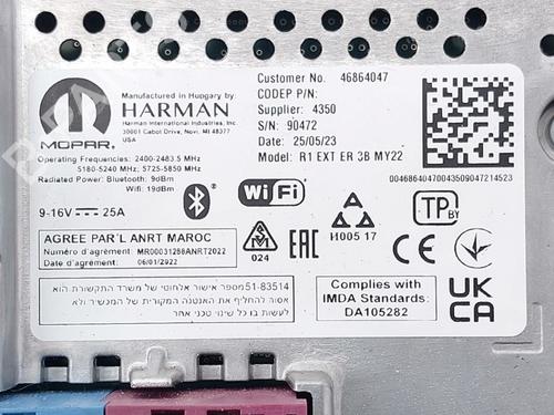Electronic module FIAT DUCATO Van (250_) 120 Multijet 2,2 D | BP29868741M83