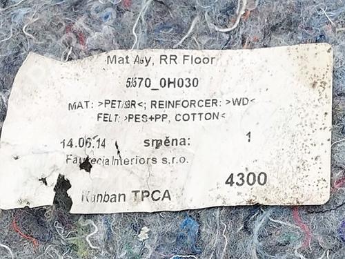 Boot lining TOYOTA AYGO (_B4_) 1.0 (KGB40) | BP31863716I3