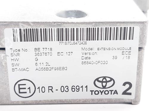 Electronic module TOYOTA YARIS (_P13_) 1.5 Hybrid (NHP130_) | BP27724195M83 