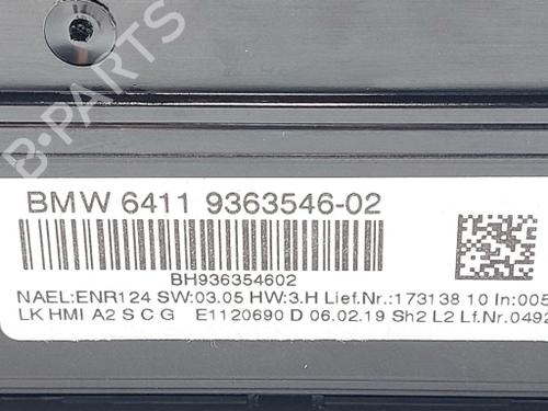 Climate control BMW 1 (F20) 118 i | BP40503312I5 - Image 6