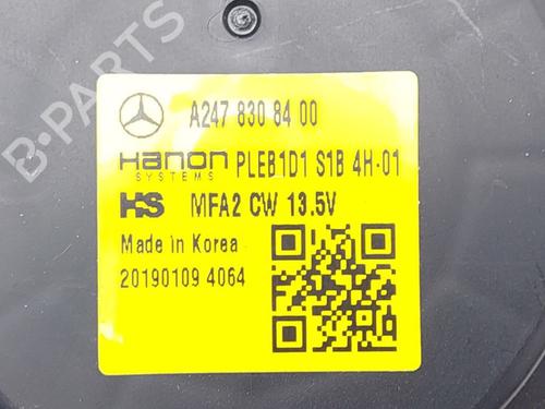 Heater blower motor MERCEDES-BENZ CLA (C118) CLA 180 (118.384) | BP25488660M62 