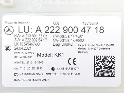 Other MERCEDES-BENZ GLC Coupe (C253) AMG 63 S 4-matic+ (253.389) | BP19768617O1 