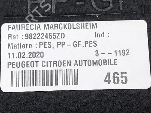 Rear parcel shelf PEUGEOT 308 II (LB_, LP_, LW_, LH_, L3_) 1.2 THP 110 | BP29868739C85