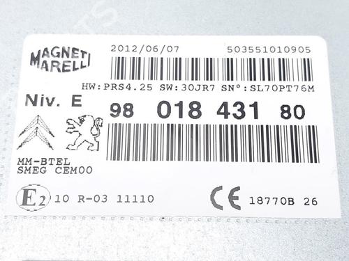 Electronic module PEUGEOT 208 I (CA_, CC_) 1.4 VTi | BP30320238M83