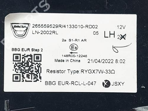 Left taillight DACIA SPRING EV (B6M1) | BP38753642C34 - Image 5