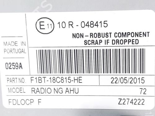 Elektronisk modul FORD TRANSIT CONNECT V408 Box Body/MPV 1.6 TDCi | BP27662046M83 