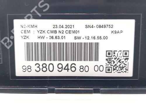 Instrument cluster PEUGEOT PARTNER Box Body/MPV (K9) 1.5 BlueHDi 75 | BP31076022C47 