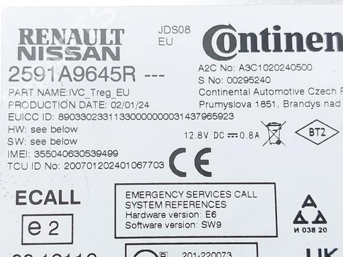 Electronic module RENAULT CLIO V (B7_) 1.0 TCe 90 (B7MT) | BP36698347M83 - Image 3