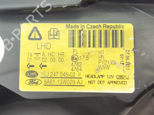 Right headlight FORD FIESTA VI (CB1, CCN) 1.25 | BP39888455C29  - Image 7