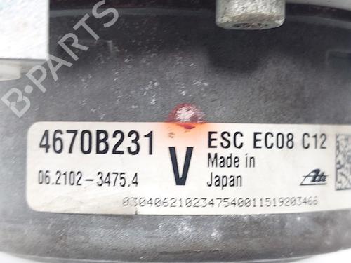 ABS pump MITSUBISHI OUTLANDER III (GG_W, GF_W, ZJ, ZL, ZK) 2.0 Hybrid 4WD (GG2W) | BP27256672M43