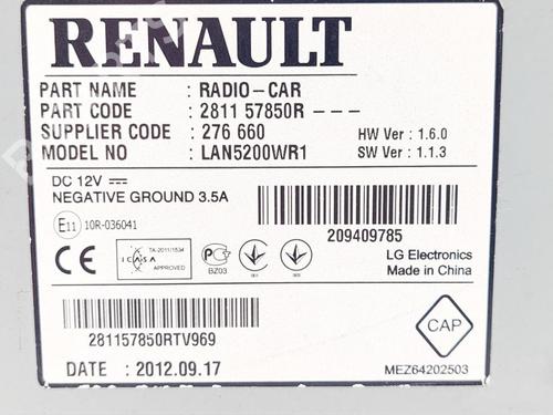 Radio DACIA LODGY (JS_) 1.2 TCe (JSAY, JSM0) | BP22375829E6 