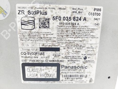 Control unit SEAT LEON (5F1) 1.4 TSI | BP25775241M11 - Image 6