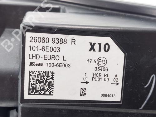 Left headlight RENAULT ZOE Hatchback Van (BFM_) Electric (BFMC, BFMD) | BP32002059C28  - Image 6