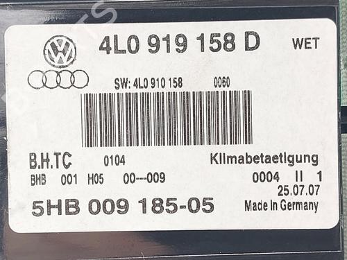 Climate control AUDI Q7 (4LB) 4.2 FSI quattro | BP31970317I5