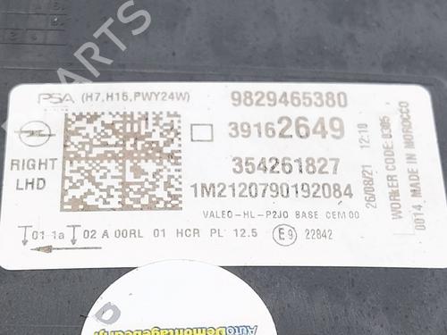 Faro derecho OPEL CORSA F (P2JO) CORSA-e (68) | BP28154694C29 