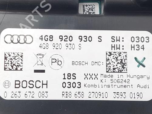 Instrument cluster AUDI A7 Sportback (4GA, 4GF) 3.0 TFSI quattro | BP26164606C47 
