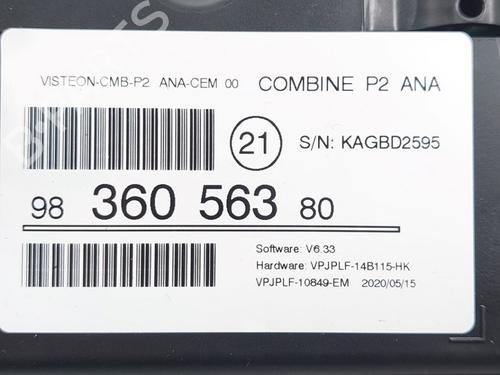 Instrument cluster PEUGEOT 208 II (UB_, UP_, UW_, UJ_) 1.2 PureTech 75 | BP22717701C47 