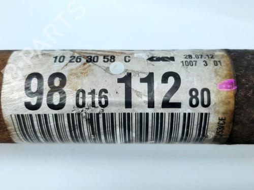 Right front driveshaft PEUGEOT 208 I (CA_, CC_) 1.2 VTI 82 | BP19758004M39 