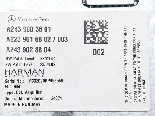 Electronic module MERCEDES-BENZ VITO Van (W447) eVITO (447.603, 447.605) | BP36490802M83 - Image 3