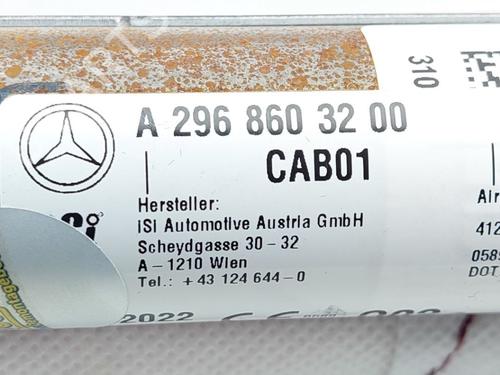 Left curtain airbag MERCEDES-BENZ EQS SUV (X296) 450+ (296.623) | BP30812034C11