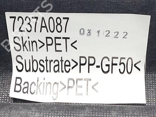 Rear parcel shelf MITSUBISHI MIRAGE / SPACE STAR VI Hatchback (A0_A) 1.2 | BP29639169C85 