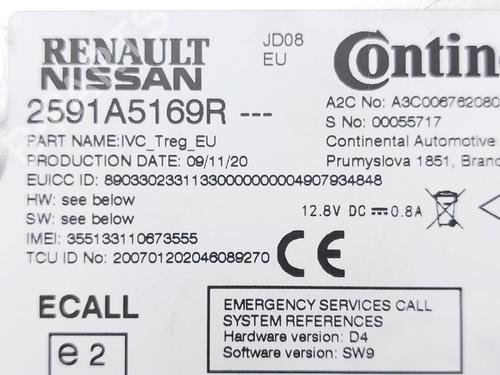 Electronic module RENAULT CAPTUR II (HF_) TCe 130 (HFMF) | BP39209282M83 - Image 3
