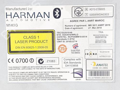 Electronic module AUDI A6 C7 Avant (4G5, 4GD) 3.0 TDI quattro | BP31259832M83 