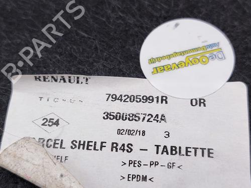 Rear parcel shelf RENAULT TWINGO III (BCM_, BCA_) 1.0 SCe 70 | BP35996675C85 - Image 3