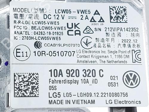 Kombiinstrument VW ID.5 (E39) Pro | BP30624194C47 