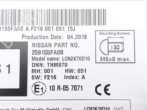 Electronic module NISSAN MICRA V (K14) 0.9 IG-T | BP40046794M83 - Image 5