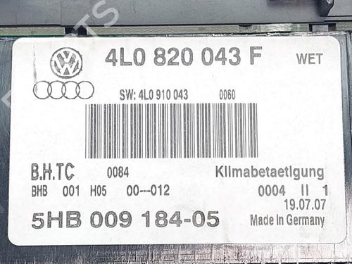 Climate control AUDI Q7 (4LB) 4.2 FSI quattro | BP32002155I5 