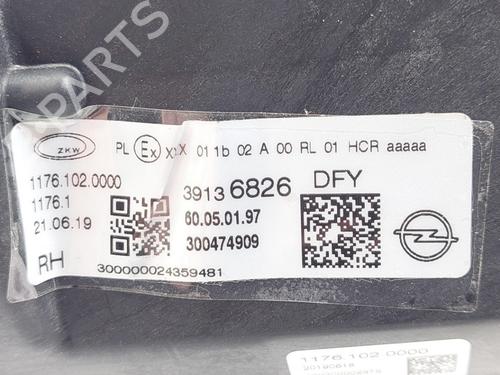 Right headlight OPEL AGILA (A) (H00) 1.2 16V (F68) | BP20295555C29 