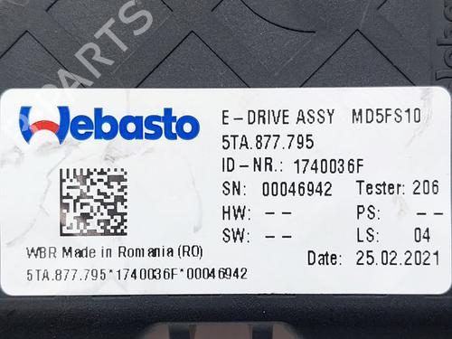 Sunroof engine VW GOLF VIII (CD1, DA1) 2.0 GTI Clubsport | BP37760389M60 - Image 4