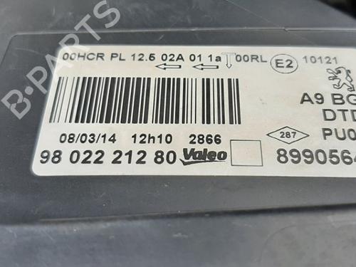 Right headlight PEUGEOT 208 I (CA_, CC_) 1.2 VTI 82 | BP29080709C29
