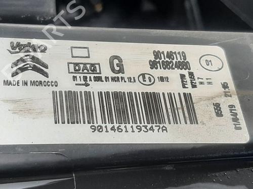 Left headlight CITROËN BERLINGO Box Body/MPV (K9) 1.6 BlueHDi 75 | BP29868530C28