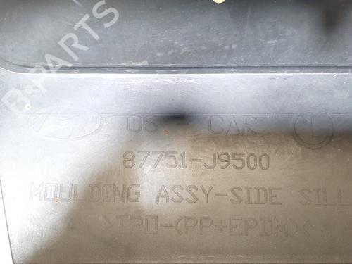 Left sideskirt HYUNDAI KONA (OS, OSE, OSI) 1.6 GDi Hybrid | BP19763235C115 