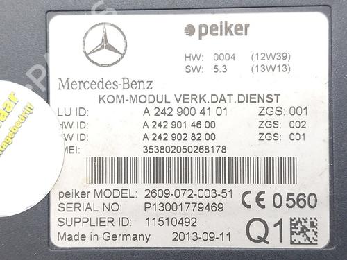 Control unit MERCEDES-BENZ CLS (C218) CLS 63 AMG 4-matic (218.392) | BP38624856M11 - Image 3