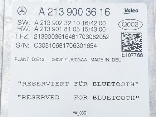 Control unit MERCEDES-BENZ E-CLASS Coupe (C238) E 300 (238.348) | BP40503360M11 - Image 4