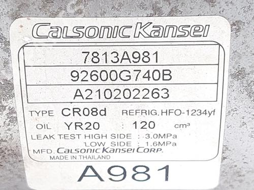 AC compressor MITSUBISHI MIRAGE / SPACE STAR VI Hatchback (A0_A) 1.2 | BP39994492M34 - Image 6