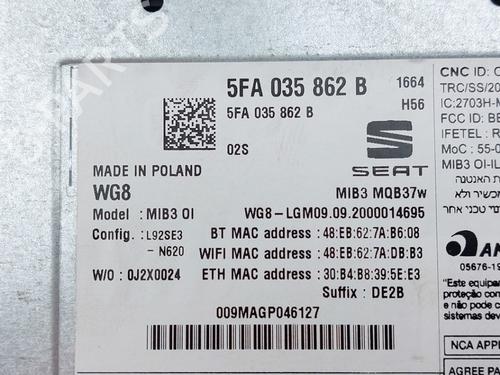 Control unit CUPRA FORMENTOR (KM7, KMP) 2.0 TSI 4Drive | BP32350444M11 - Image 4