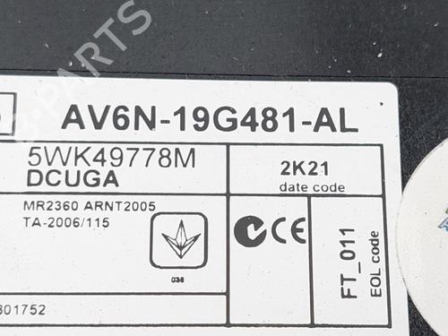 Control unit FORD C-MAX II (DXA/CB7, DXA/CEU) 1.6 EcoBoost | BP27628608M11 - Image 4