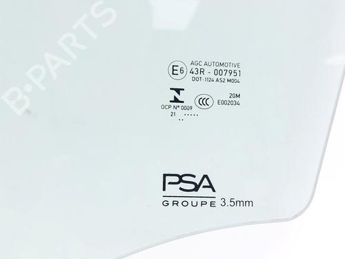 Front left door window OPEL CORSA F (P2JO) CORSA-e (68) | BP28184645C18 