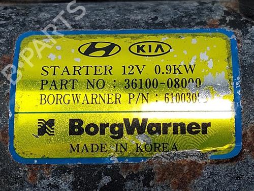 Starter HYUNDAI i30 Estate (PDE) 1.0 T-GDI hybrid 48V | BP29511985M8 