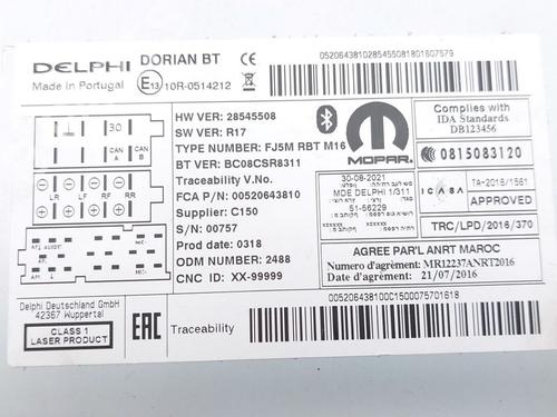 Control unit OPEL COMBO Box Body/MPV (X12) 1.3 CDTI (B05) | BP27724115M11 - Image 6